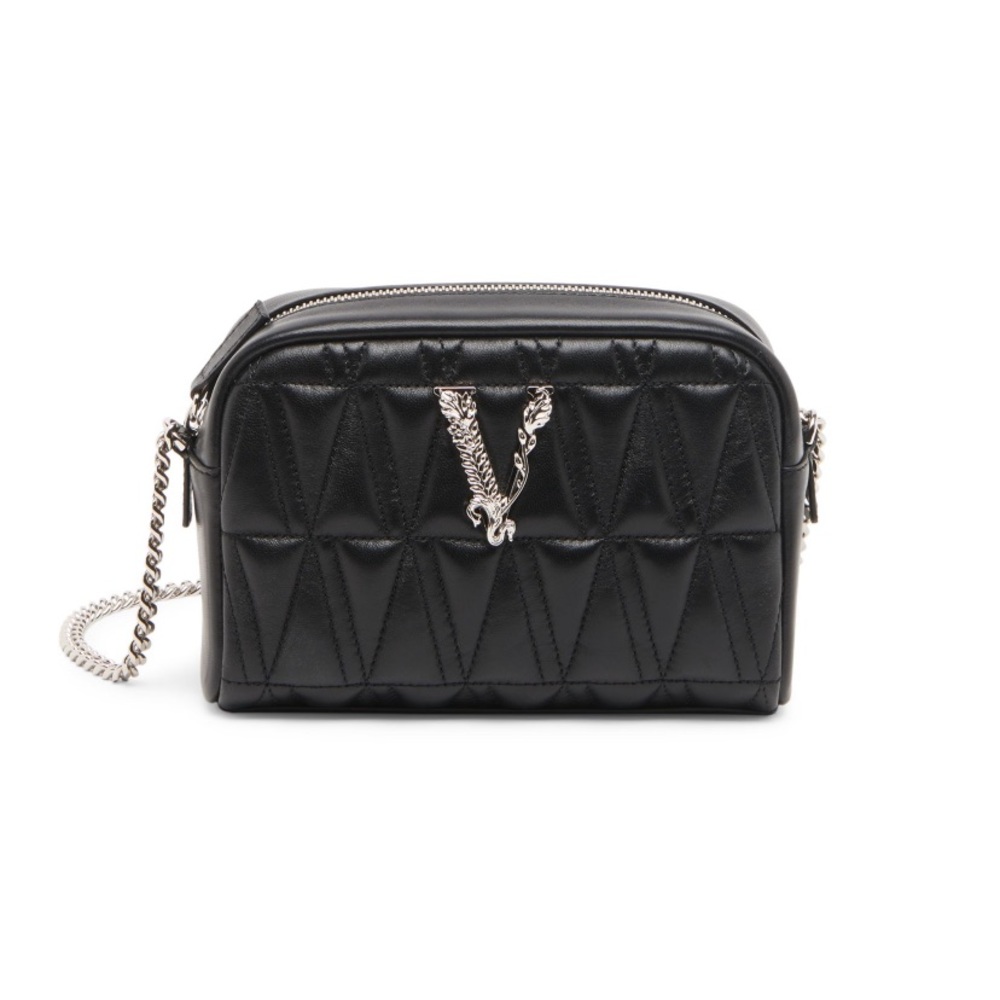 Virtus Quilted Leather Camera Bag